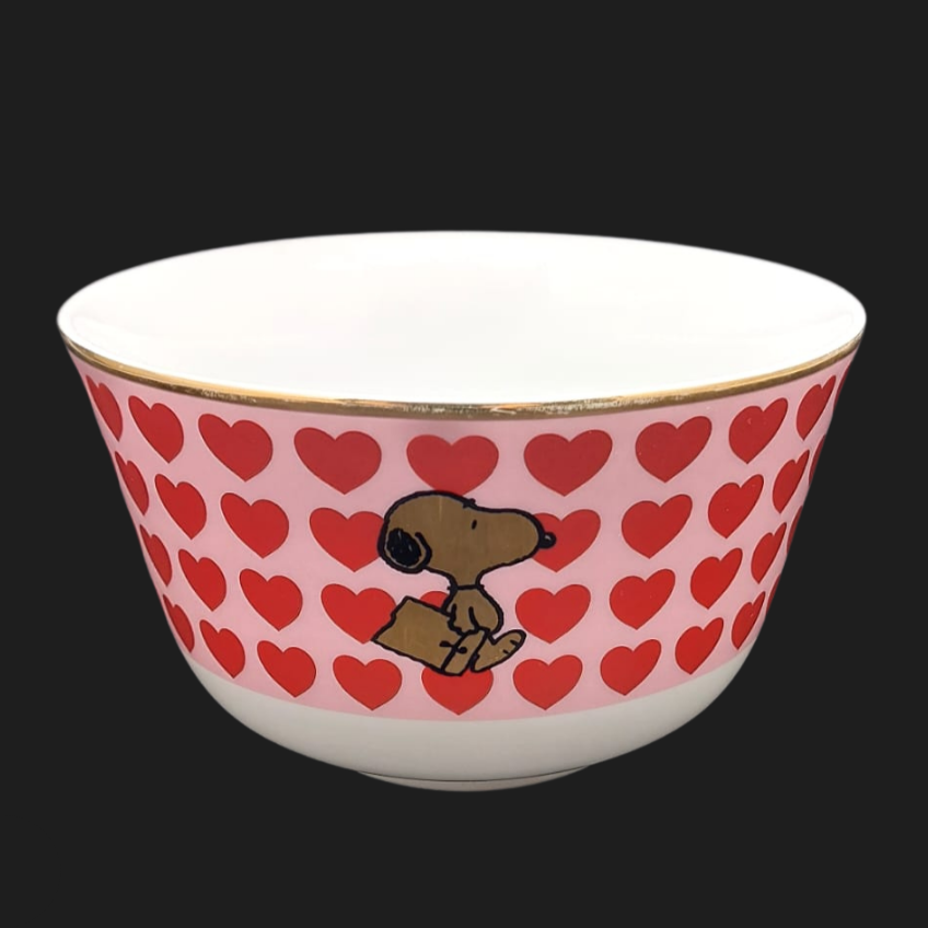 Sieger Design United Labels Flower Strip - Peanuts Best of Snoopy: Müslischale (8932353081668)