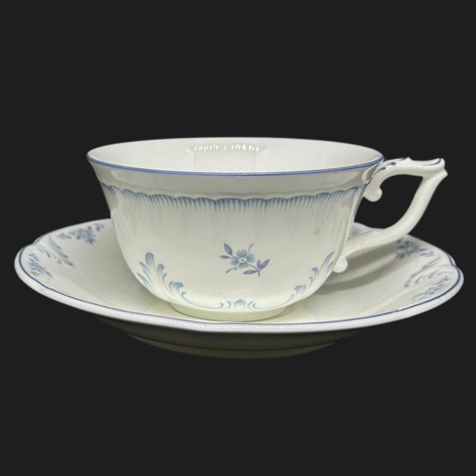 Villeroy & Boch Vienna: Teetasse / Tasse mit Unterteller (8943693562180)