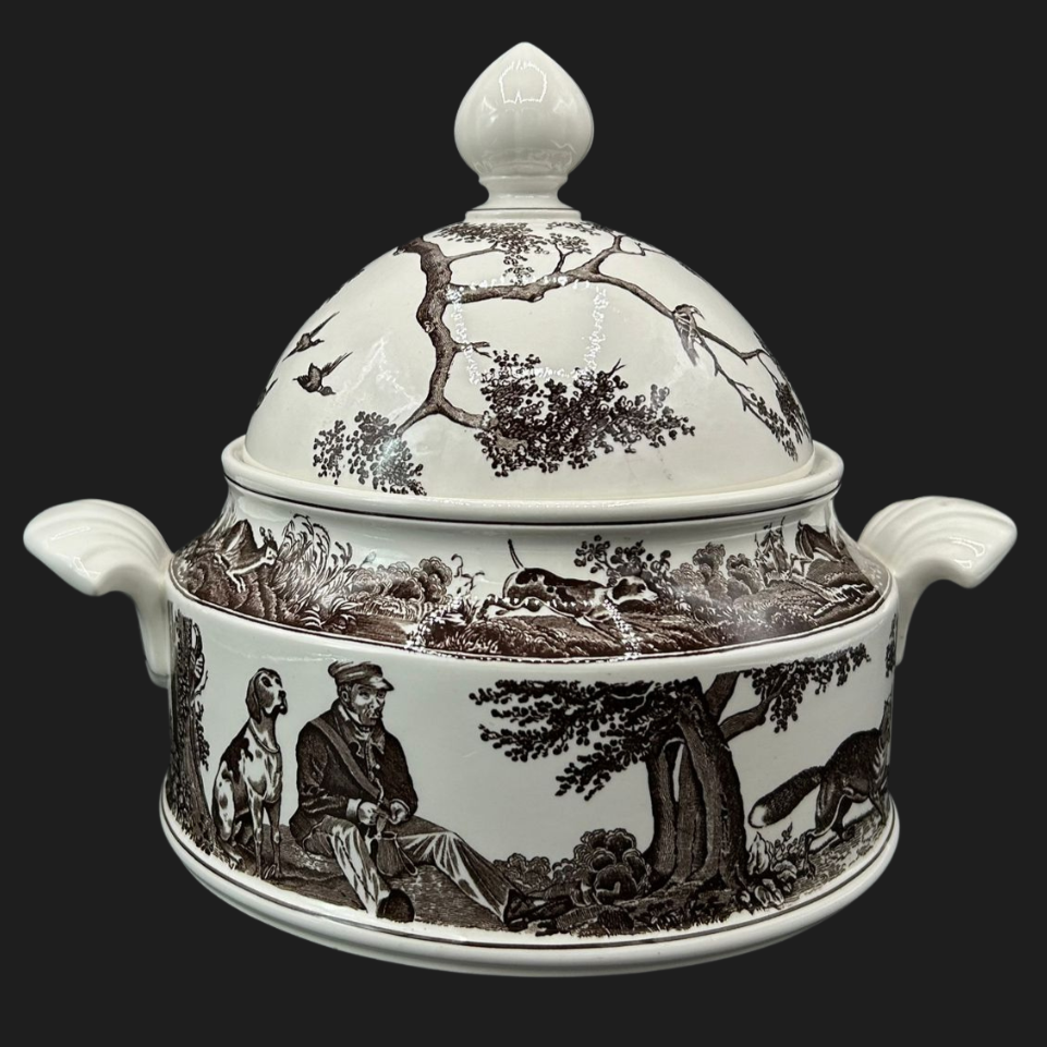 Villeroy & Boch Anjou: Suppenterrine / Terrine / Schüssel mit Deckel (8943727935812)