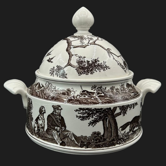 Villeroy & Boch Anjou: Suppenterrine / Terrine / Schüssel mit Deckel (8943727935812)