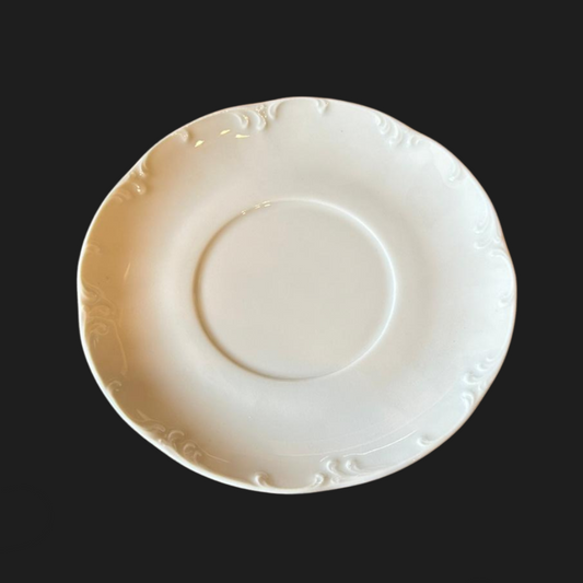 Rosenthal Monbijou Classic Rose weiß: Unterteller / Untertasse (8978738250052)