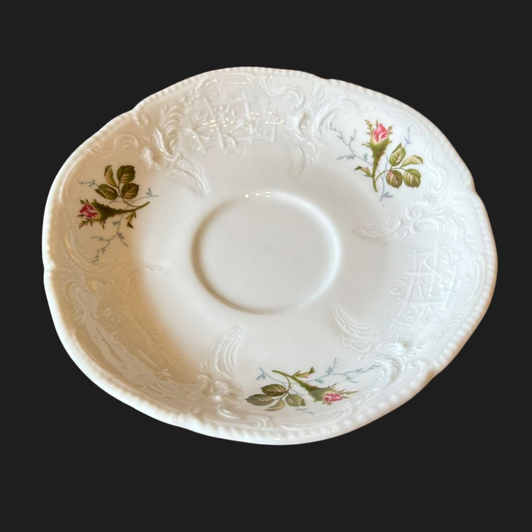 Rosenthal Classic Rose Sanssouci Moosrose: Unterteller / Untertasse oh – Porzellanladen Gabi Schmitt