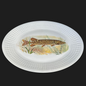 Eschenbach Bavaria Fische:  Fleischplatte / Platte (9048156012868)