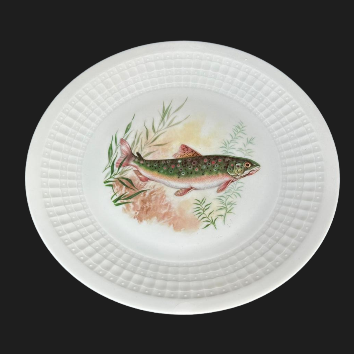 Eschenbach Bavaria Fische:  Speiseteller / flacher Teller (9048168694084)