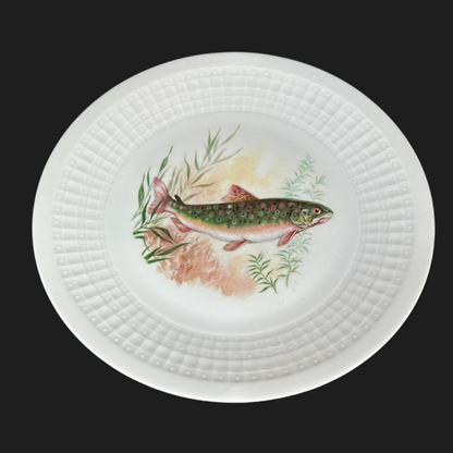 Eschenbach Bavaria Fische:  Speiseteller / flacher Teller (9048168694084)