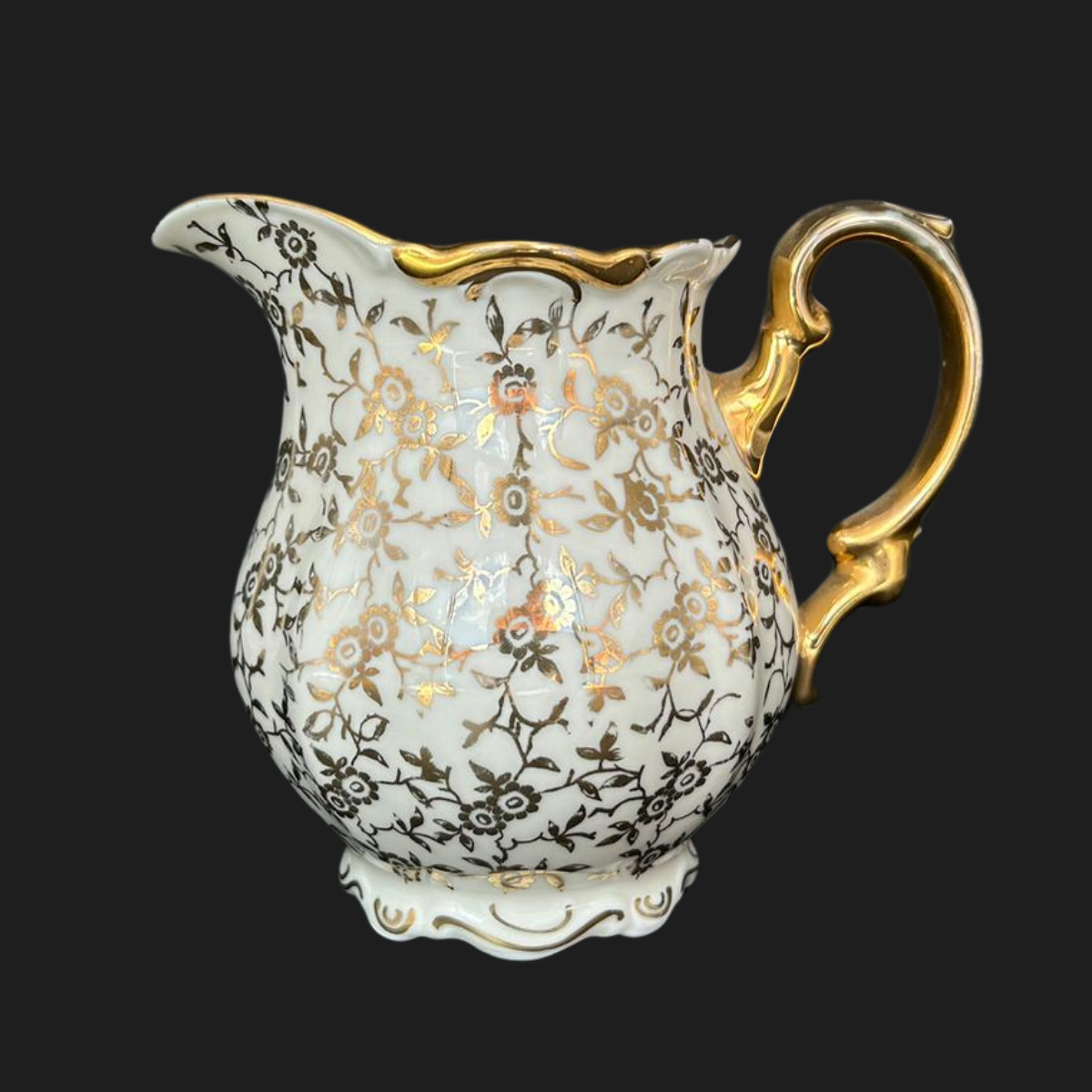 Bavaria Gold Bume : Kaffeekanne, Milchkännchen und Zuckerdose Set (9053528719684)