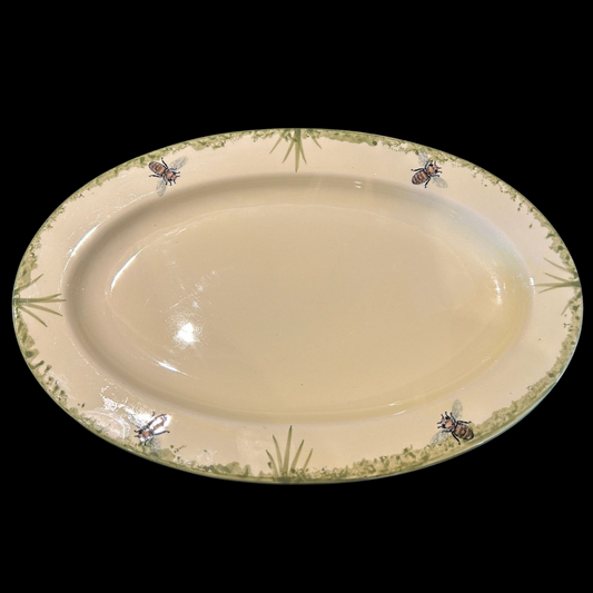 Zeller Keramik Biene: Fleischplatte / Platte (9064703000900)