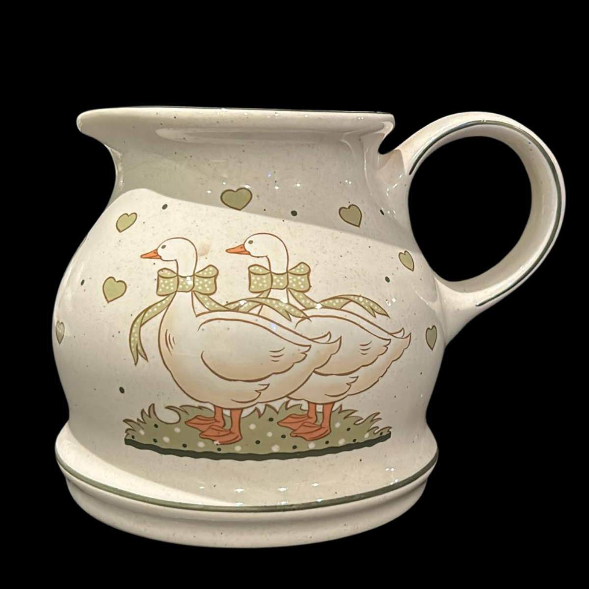 Pfalzkeramik Gänseglück: Krug / Saftkrug / Kanne - ca 13,5 cm (9064839938372)