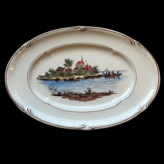 Rosenthal Classic Rose Strasbourg: Fleischplatte / Platte - 25,5 cm (9111469392196)