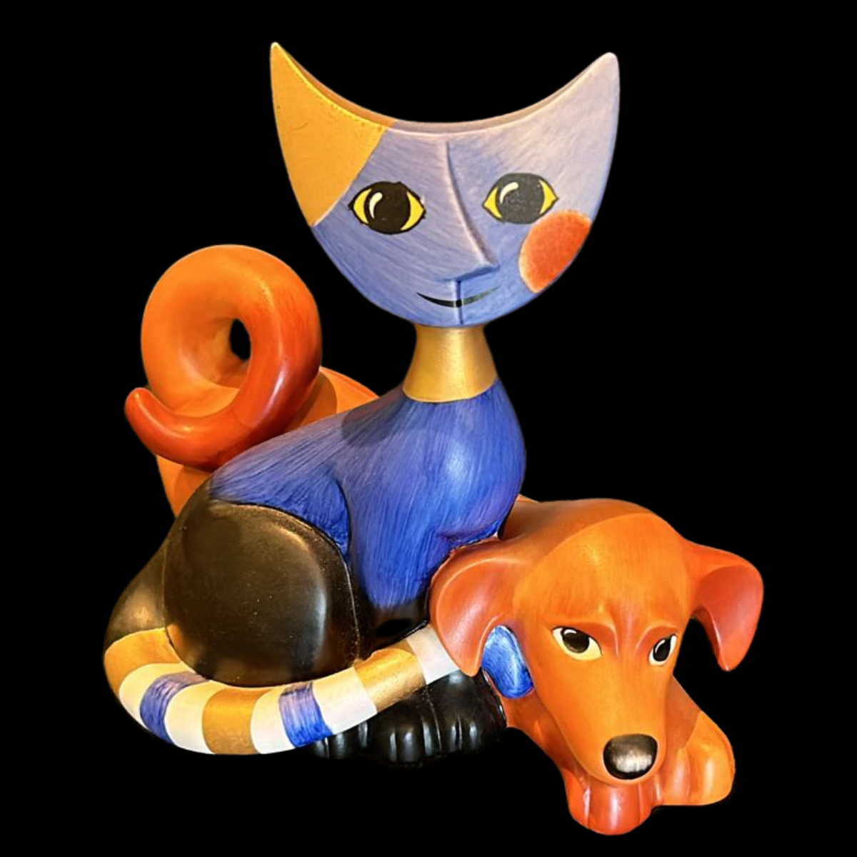 Goebel Rosina Wachtmeister: Katze und Hund "Bella + Oskar" (9397100642628)