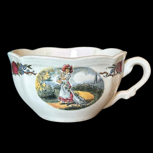 Sarreguemines Obernai France: Teetasse / Tasse - Gans (9402032587076)