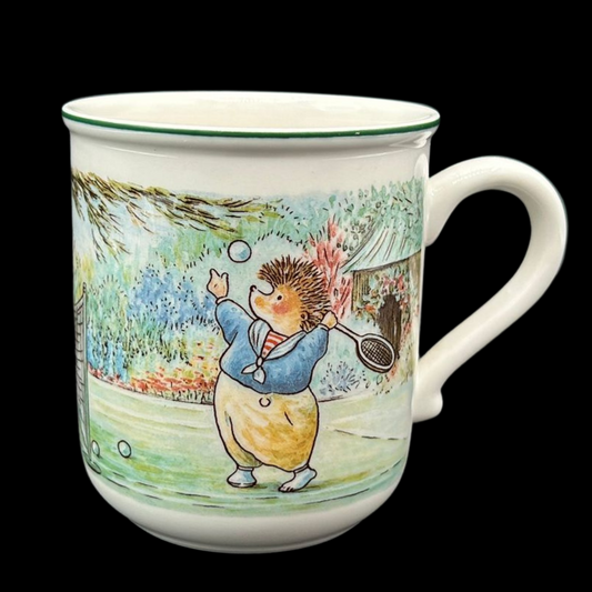 Villeroy & Boch Foxwood Tales: Henkelbecher / Kaffeebecher Federball (9430312452420)