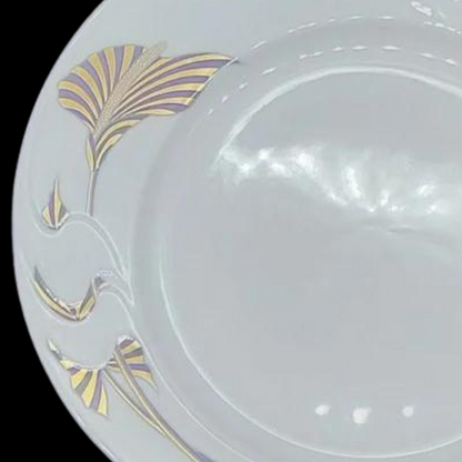 Rosenthal Asimmetria Goldblume: Kuchenteller / Frühstücksteller (7120995418249)