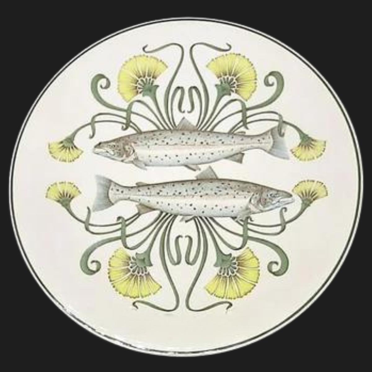 Villeroy & Boch Brownidge / Atlantic: Speiseteller / flacher Teller 27 cm Lachs (7120804184201)