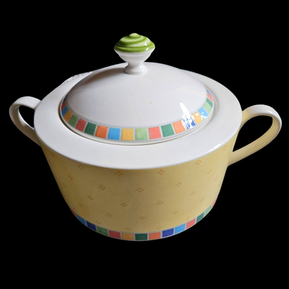 Villeroy & Boch Twist Alea Limone: Terrine / Suppenterrine / Ragoutschüssel (8838143115588)