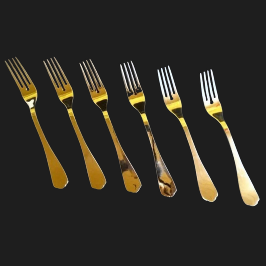Villeroy & Boch Fischbesteck: 6 Gabel - 18/10 Edelstahl - 1. Wahl Poliert - neu (7120806477961)
