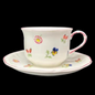 Villeroy & Boch Petite Fleur: Jumbotasse / Frühstückstasse mit Unterteller (7121059479689)