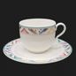 Villeroy & Boch Indian Look: Kaffeetasse / Tasse mit Unterteller (8991617712452)