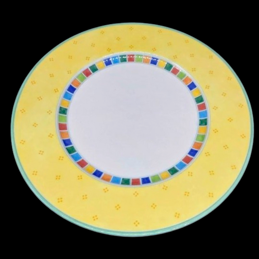 Villeroy & Boch Twist Alea Limone: Speiseteller / flacher Teller - gebraucht (7120699949193)