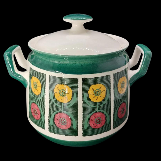 Villeroy & Boch Flora alt: Suppenterrine / Terrine mit Deckel (7121114726537)