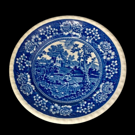 Villeroy & Boch Rusticana blau: Kuchenteller / Frühstücksteller (leicht unscharf) (8618036527428)