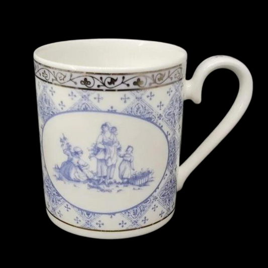 Villeroy & Boch Azurea: Kaffeebecher / Henkelbecher Garden (Garten) (7120940040329)