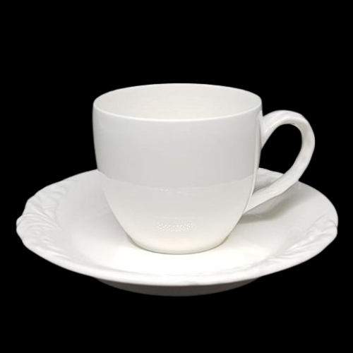 Villeroy & Boch Foglia: Kaffeetasse / Tasse mit Unterteller (7120818765961)