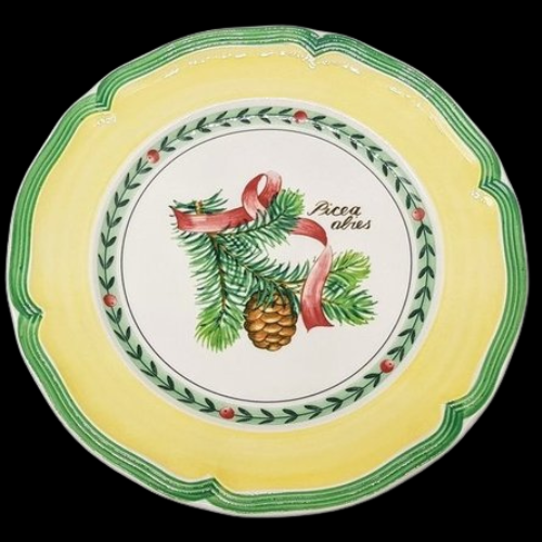 Villeroy & Boch French Garden: Kuchenteller Weihnachten / Christmas (7120925458569)