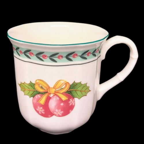 Villeroy & Boch French Garden: Kaffeebecher / Henkelbecher Christmas / Noel (7120925720713)