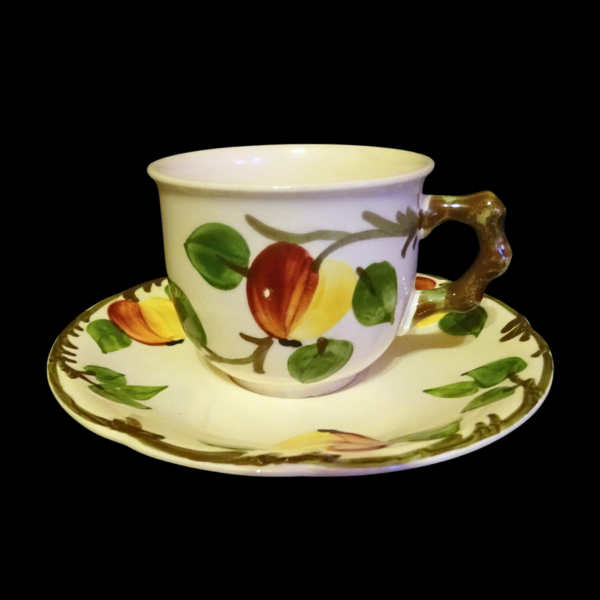 Villeroy & Boch Ma Pomme: Kaffeetasse / Tasse mit Unterteller (7120735961225)