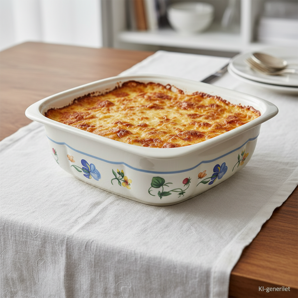 Villeroy & Boch Mariposa: Auflaufform / Ofenform / Mikrowellenform, viereckig
