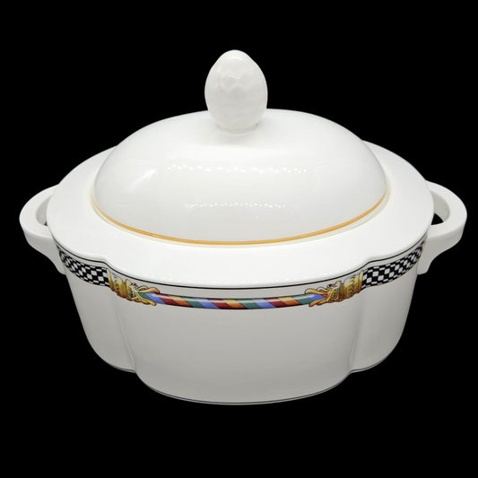 Villeroy & Boch Ornamento: Terrine / Suppenterrine, zweiteilig (8863303270724)