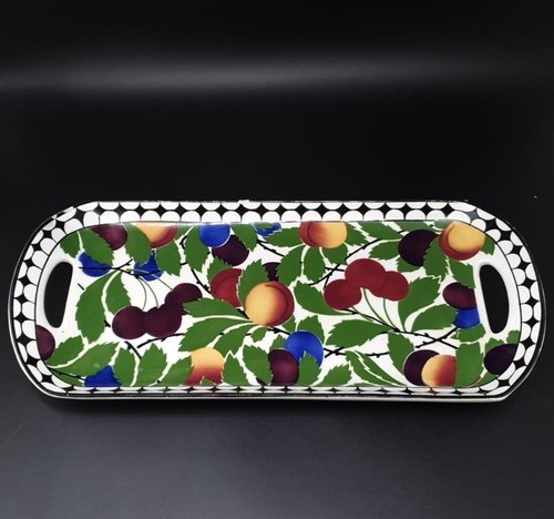 Villeroy & Boch Wallerfangen Pflaumendekor: Königskuchenplatte / Platte - siehe Beschreibung (7121071407241)