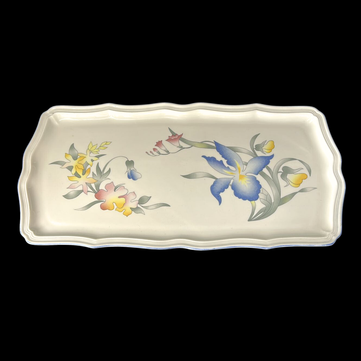 Villeroy & Boch Riviera: Königskuchenplatte / Kuchenplatte / Stollenplatte 35 cm (8631296622916)