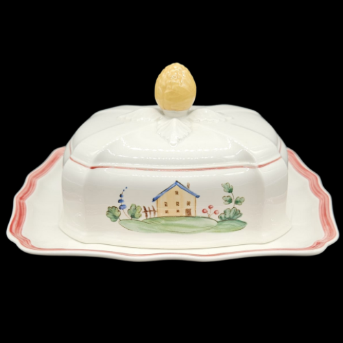 Villeroy & Boch Jardin d´alsace Village: Butterdose, zweiteilig (7120926179465)