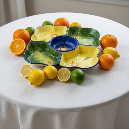 Rondell / Servierschalen Frühling, 5teilig