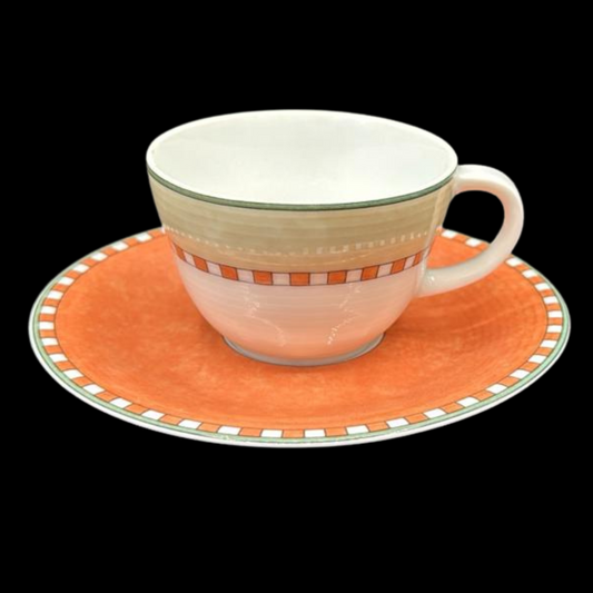 Villeroy & Boch Switch 2 Portugal: Mokkatasse / Tasse mit Unterteller (15100581544260)
