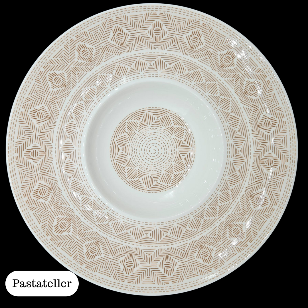 Villeroy & Boch Algo Maroon: Platzteller, Speiseteller, Kuchenteller Brotteller braun - neu (14916756799812)