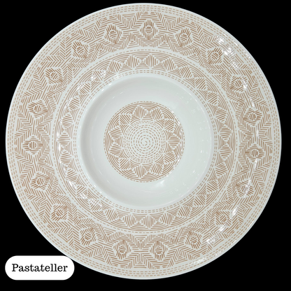 Villeroy & Boch Algo Maroon: Platzteller, Speiseteller, Kuchenteller Brotteller braun - neu (14916756799812)