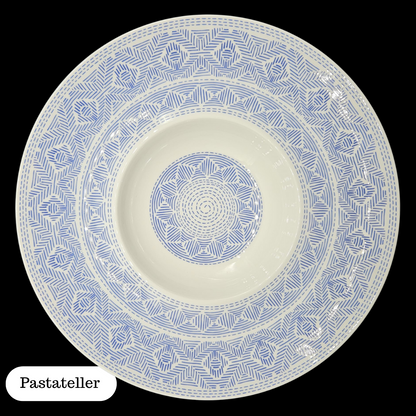 Villeroy & Boch Algo Blue: verschiedene Teller blau - neu (14917731418436)