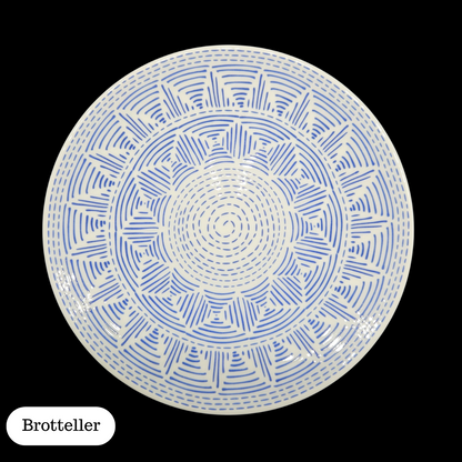 Villeroy & Boch Algo Blue: verschiedene Teller blau - neu (14917731418436)