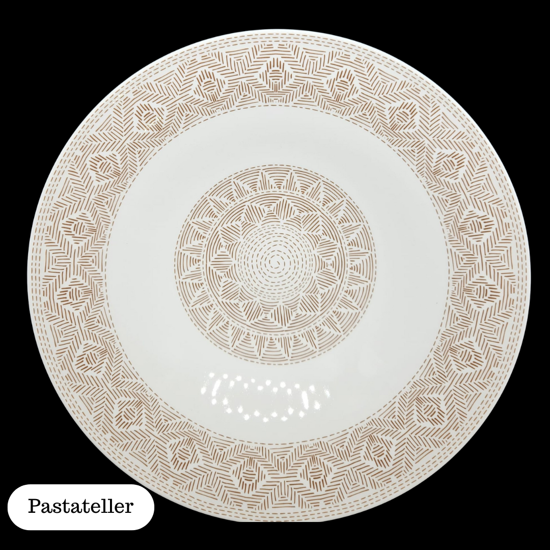 Villeroy & Boch Algo Maroon: verschiedene Teller braun - neu (14916756799812)