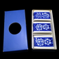 Villeroy & Boch Rusticana blau: Serviettenringe im 3er Set (Originalverpackung)