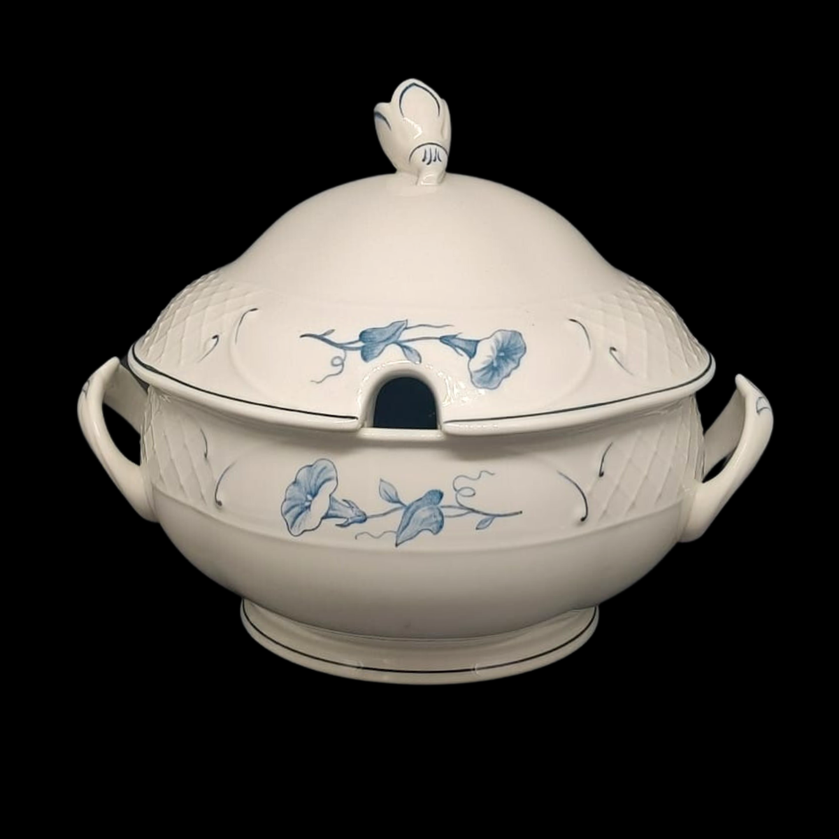 Villeroy & Boch Val bleu: Terrine / Schüssel mit Deckel (7120698146953)