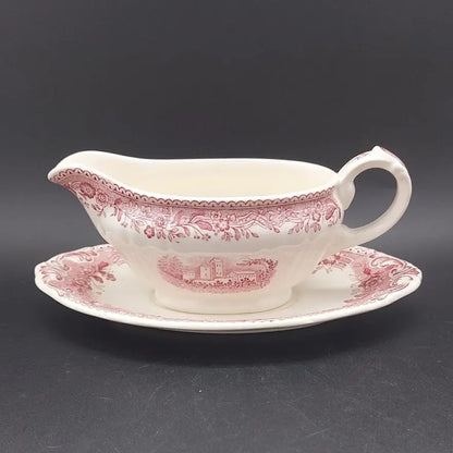 Villeroy & Boch Burgenland rot: Sauciere, zweiteilig