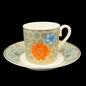 Villeroy & Boch Aures: Kaffeetasse / Tasse mit Unterteller (15158158393668)
