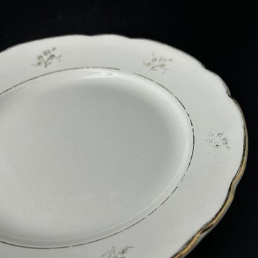 Villeroy & Boch Goldrand: 12 x Kuchenteller / Frühstücksteller im Set (8670634049860)