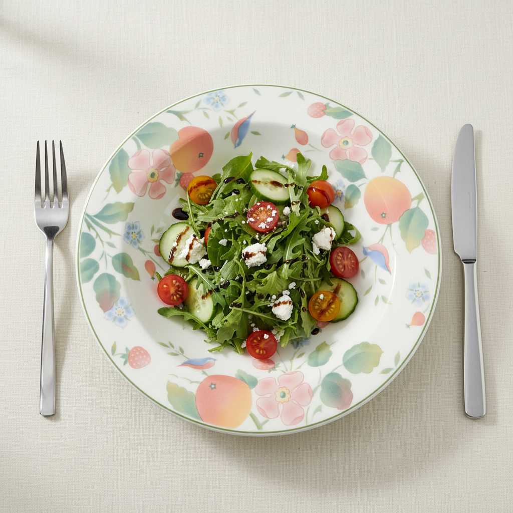 Villeroy & Boch Orangerie: Salatteller / Salatschale / tiefer Teller