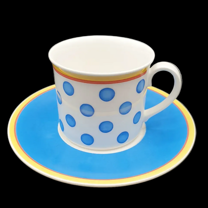Villeroy & Boch Twist Anna: Frühstückstasse / Tasse mit Unterteller