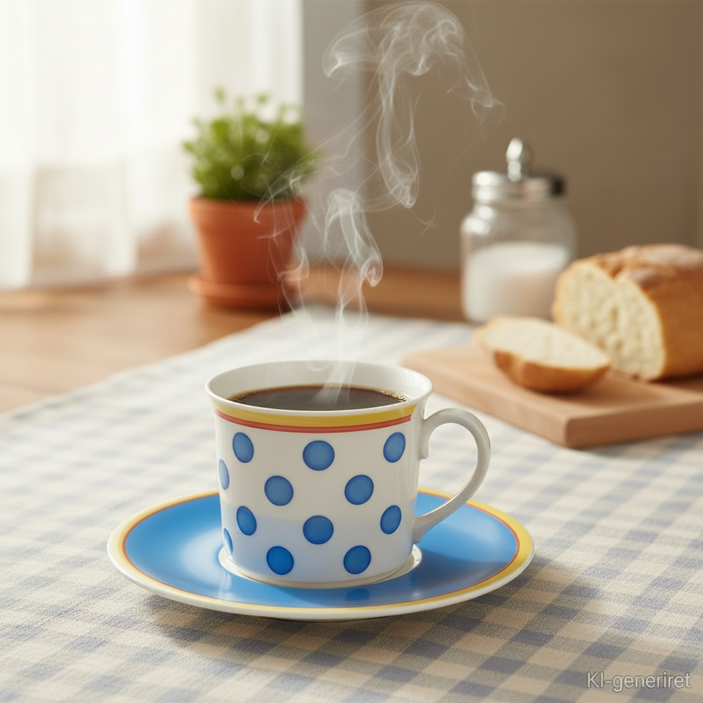 Villeroy & Boch Twist Anna: Frühstückstasse / Tasse mit Unterteller